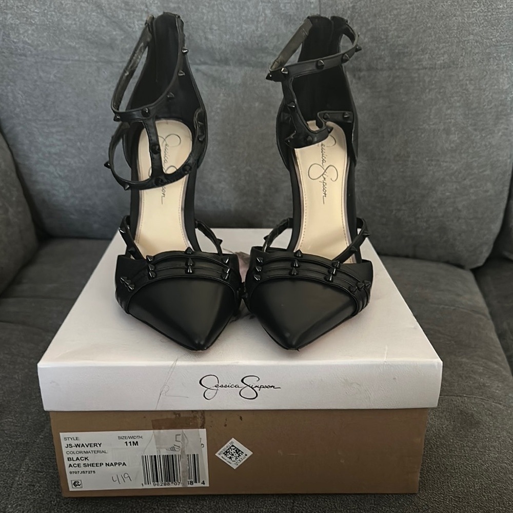 Jessica Simpson Black Women's Heels